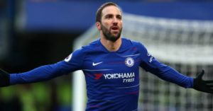 Chelsea striker, Gonzalo Higuain