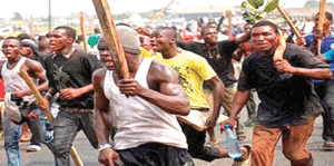 youths on rampage
