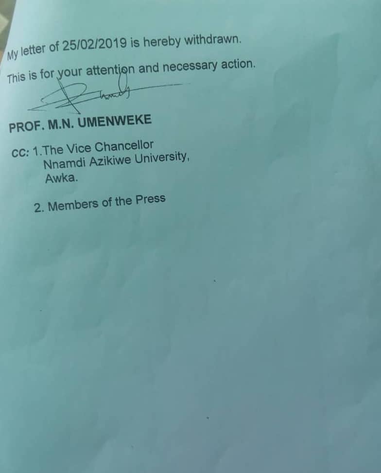 prof. umenweke