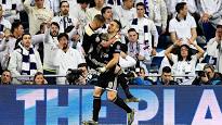 Ajax players celebrate win