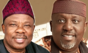 Ibikunle Amosun and Rochas Okorocha