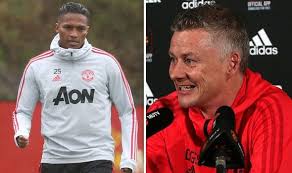 Antonio Valencia and Solskjaer