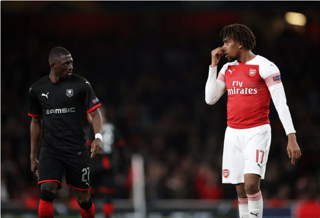 Alex Iwobi and Hamari Traore