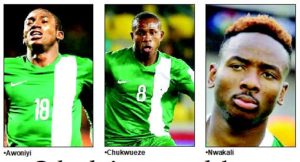 The super Eagle trio to hit Tunisia March 18