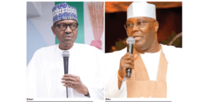 President Buhari and Atiku Abubakar