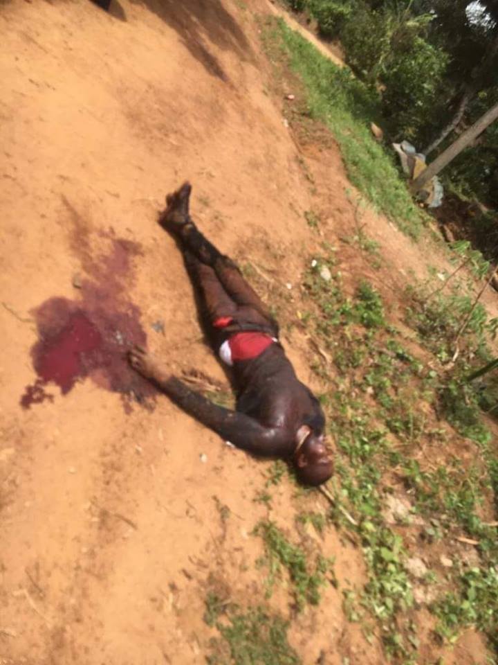 The party agent after he was shot