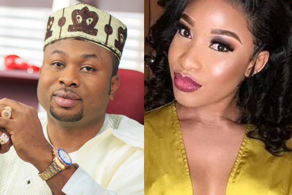 Churchill andTonto Dikeh