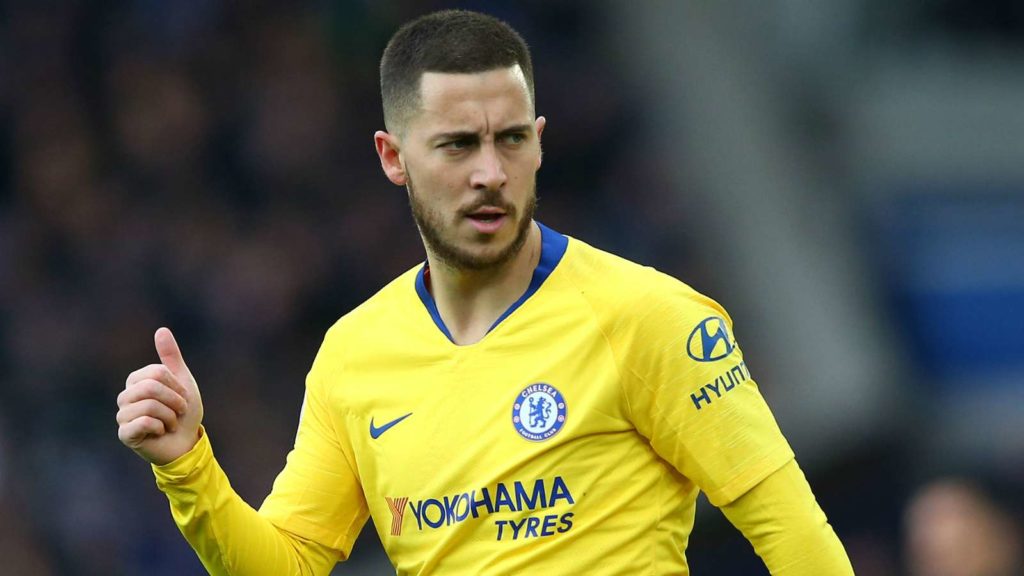 Eden Hazard has been praised by real madrid coach, zinedine zidane