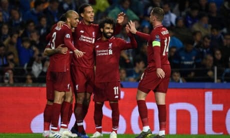 Semi-final, Liverpool have never lost a two-leg European tie
