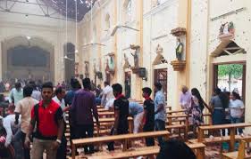 At least eight blasts were reported in Sri Lanka