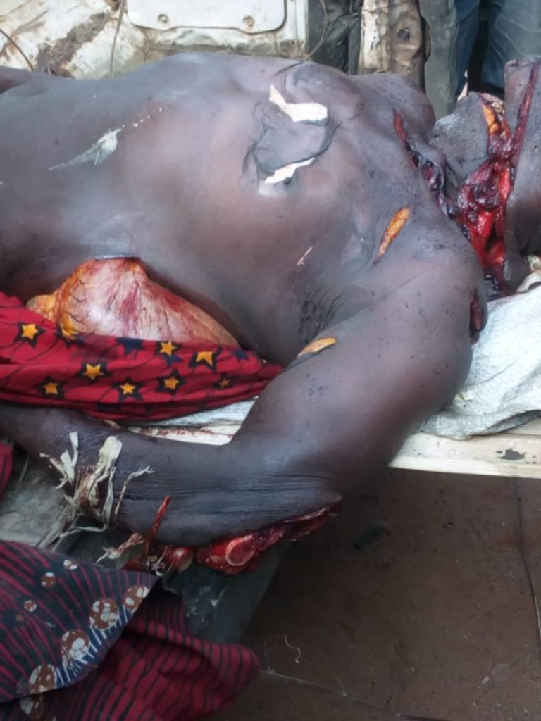 Another victim of the attack