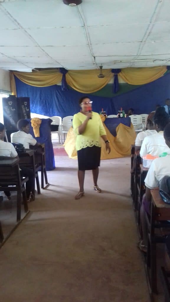 EMPSAN Staff adviser Mrs. Nonye Nwankwo
