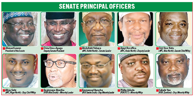 Senate Principal officers