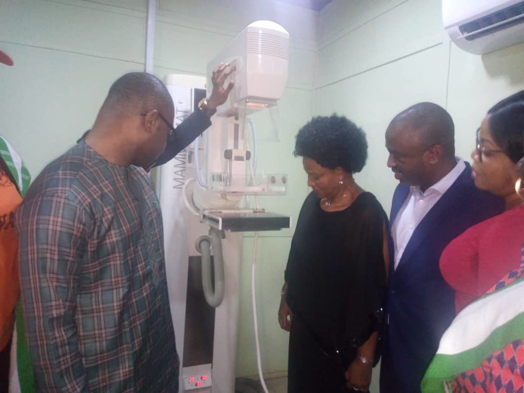 Medical Experts inspecting the cancer detecting machine