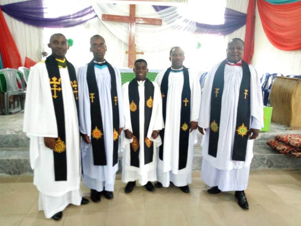 Photos during the ordination at Emmanuel Anglican Church Amasiri, Afikpo North, Ebonyi state