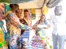 Exhibition from the FCET Umunze school of Fine And Applied Art led by the HOD Nnadirinwa