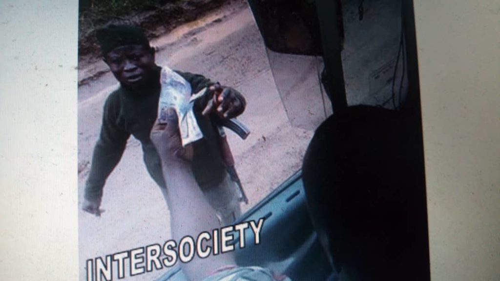 Police Officer Collecting Bribe