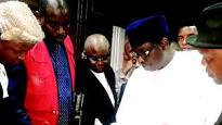 presiding judge, Justice Abang Okon, told the embattled former Chairman of the Pension Reform Task Team, Abdulrasheed Maina, to stop looking at him