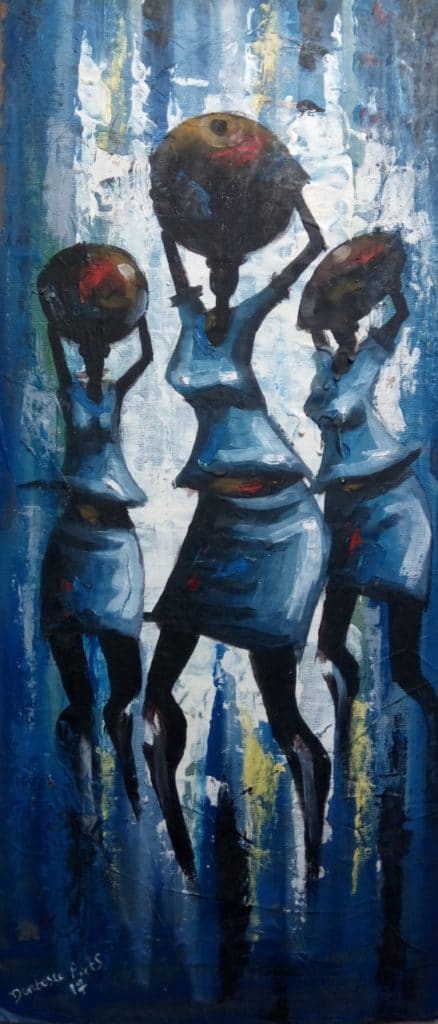 Paintings - Fetching Water