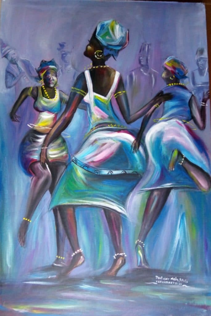 Paintings - Dancing