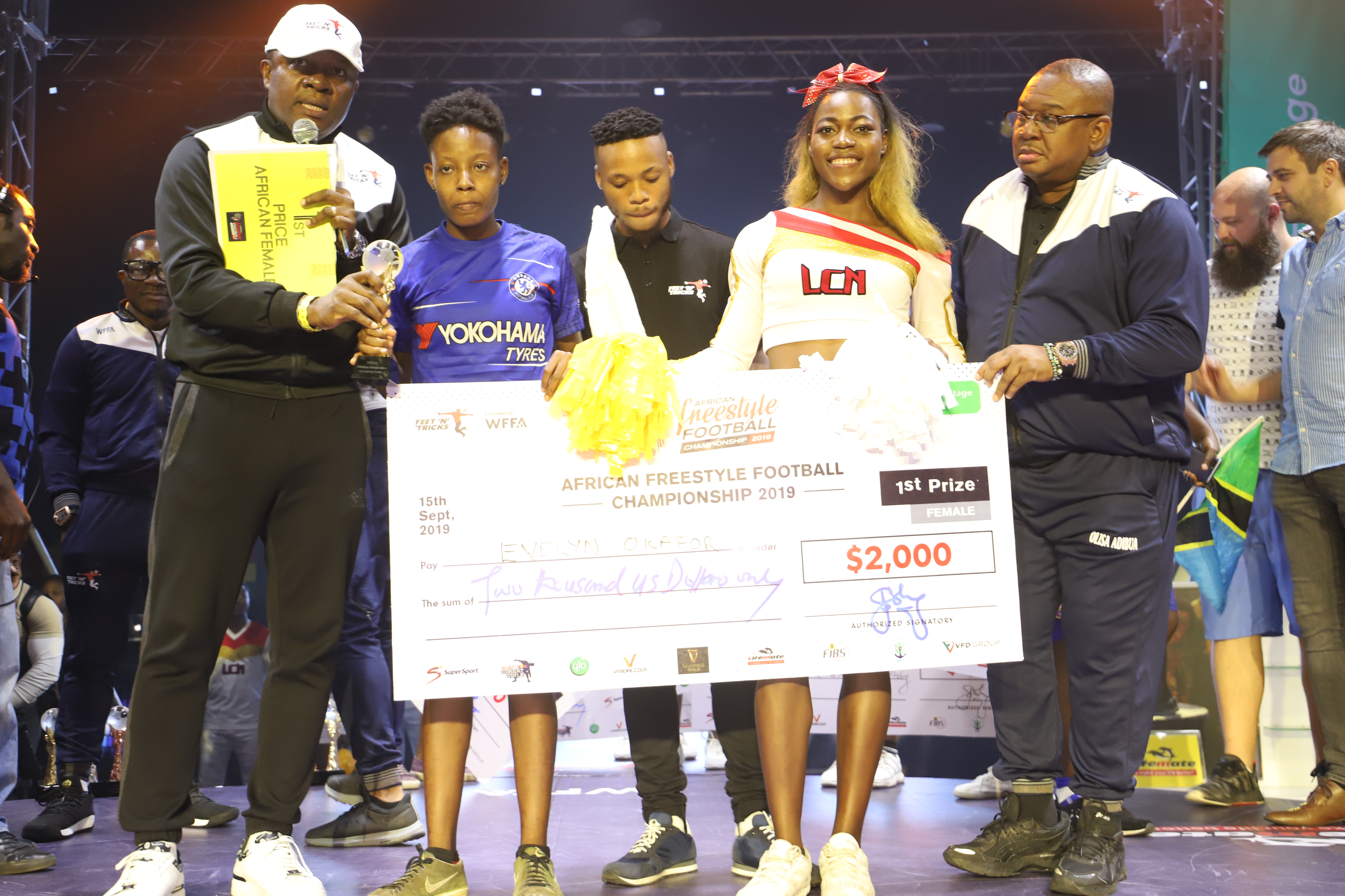 Feet trick unveils freestyle football Africa unlocked 2020 championship