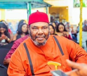 Legendary Actor Pete Edochie feather cap