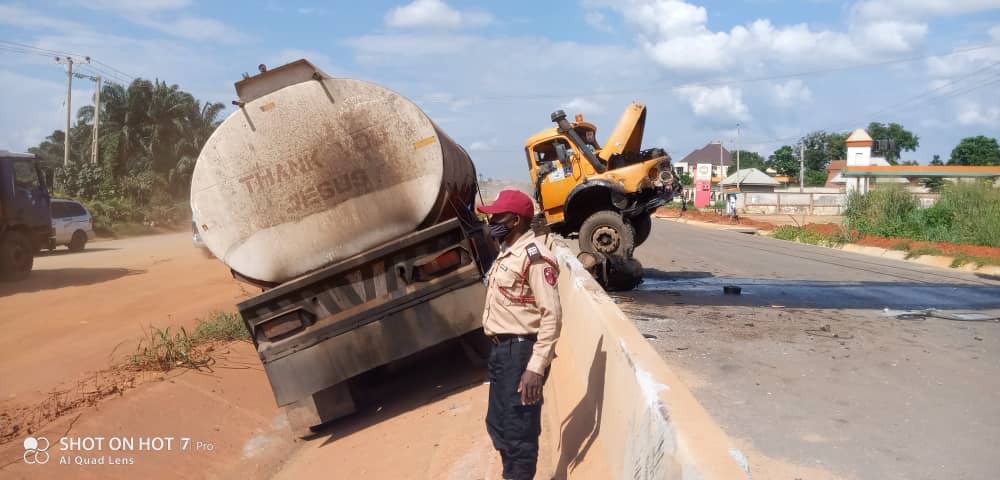 Anambra FRSC Records Two Road Traffic Crashes Today 5th July