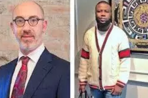Gal Pissetzky with hushpuppi