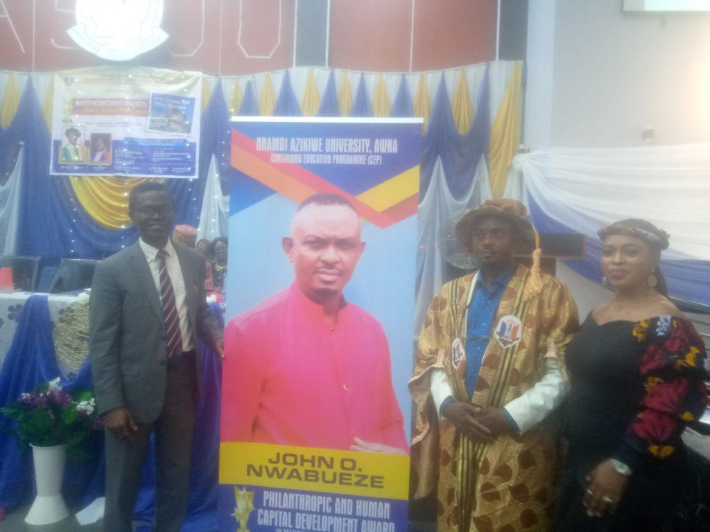 Dr Nneka Ono, one of the first-class students and overall best graduating student of her set