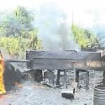 Navy Dismantles Nine Illegal Refineries in Rivers