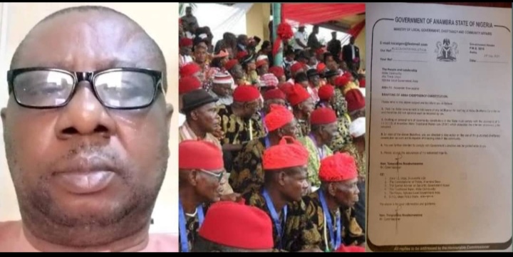 Abba Community Crisis: Anambra State Government Directs Caretaker PG, Ekwuagana To Stay Action On Use Of Chieftaincy Constitution