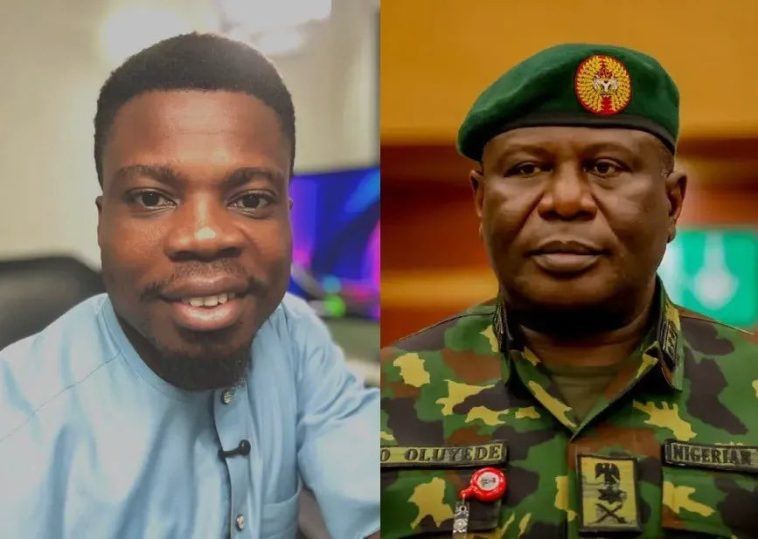 Nigerian-Army-Defends-Arrest-of-Blogger-‘Justice-Crack-Over-Soldiers-Welfare-Leak-Sparks-Outrage-and-Abuja-Protest-Threat-758x539