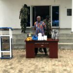 Nigerian Navy Arrests, Hands Over To NDLEA 44-Year-Old Man Allegedly Taking Illicit Drugs To Customers In Orsumoghu