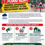 FLOOD ALERT: ANAMBRA GOVERNMENT URGES RESIDENTS TO TAKE PRECAUTIONARY MEASURES