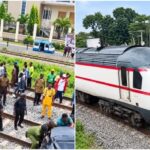 Driver escapes unhurt as train hits car at PWD in Lagos